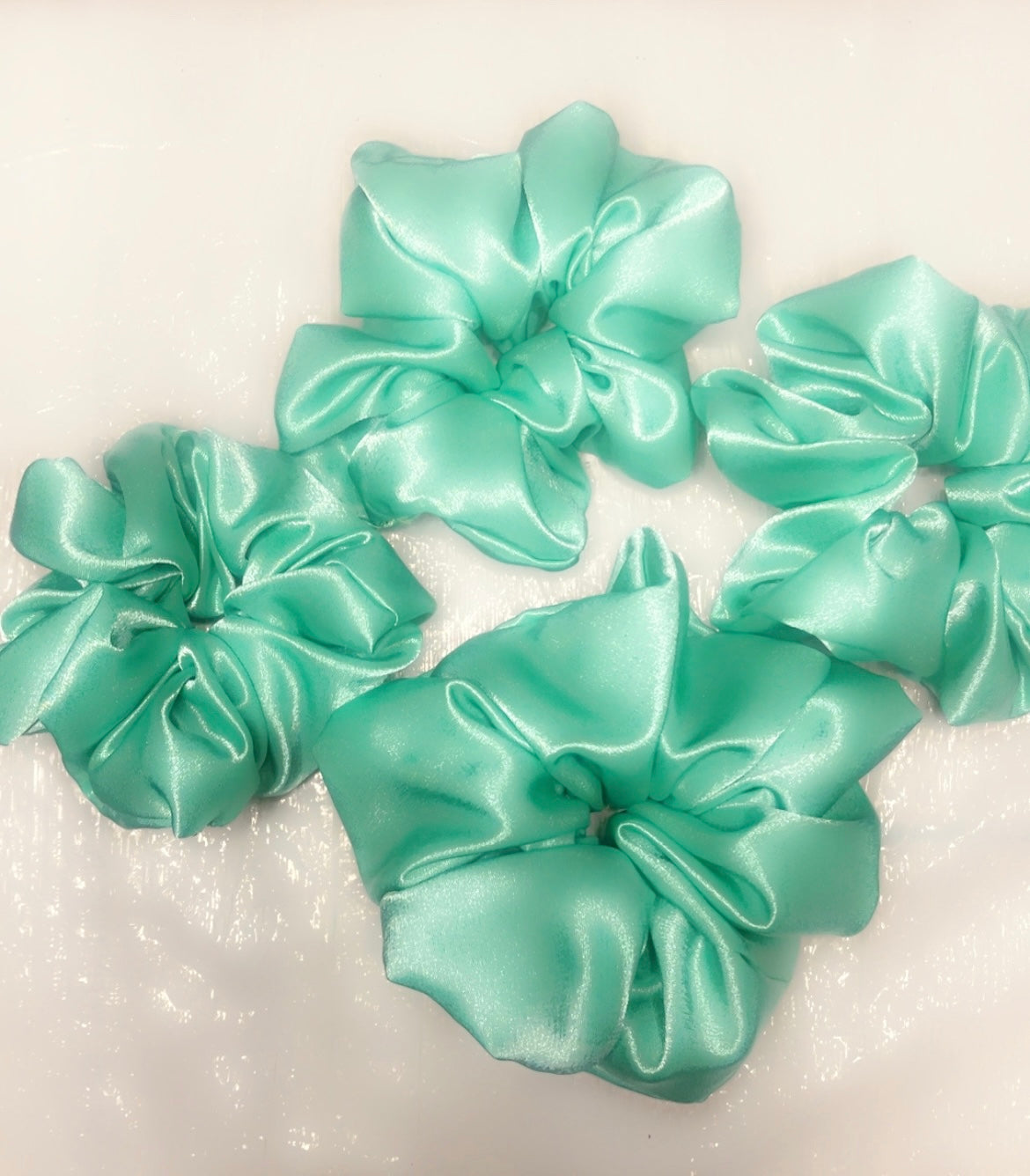 Mint green Scrunchie
