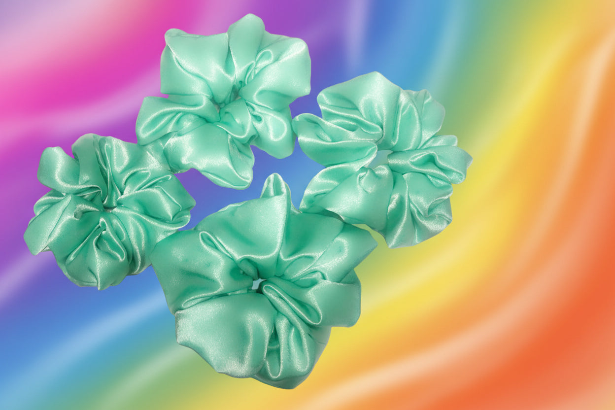 Mint green Scrunchie sold separately