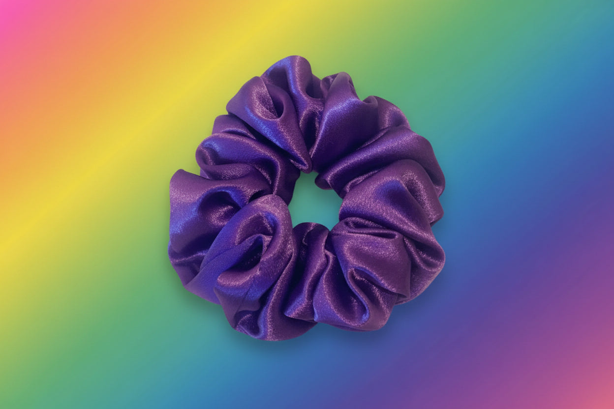 Purple Scrunchie