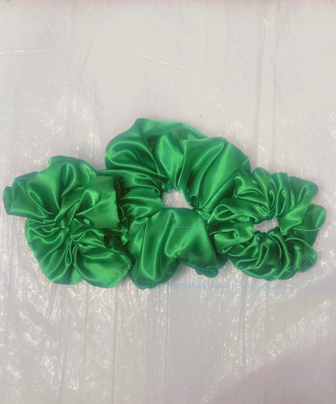 Green Scrunchies