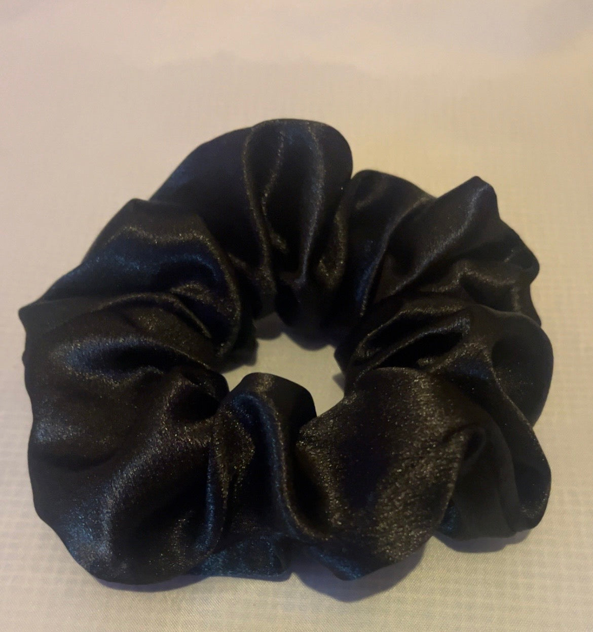 Black Large Scrunchie