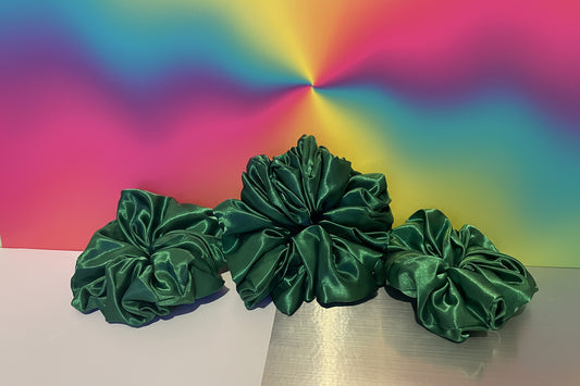 Green Scrunchie